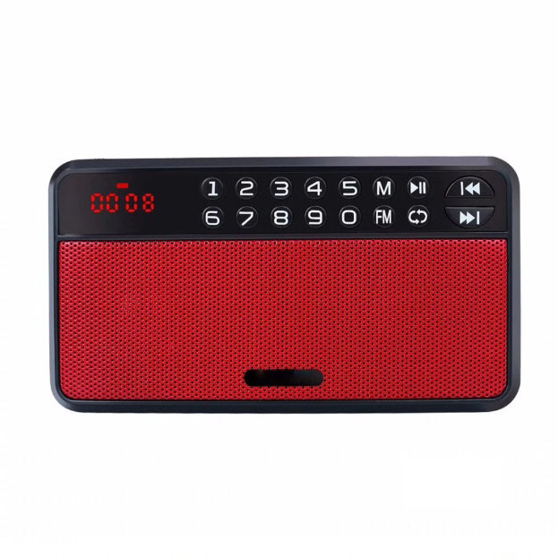 Loa nghe nhạc mini kiêm đài radio C-863 hỗ trợ thẻ nhớ, usb