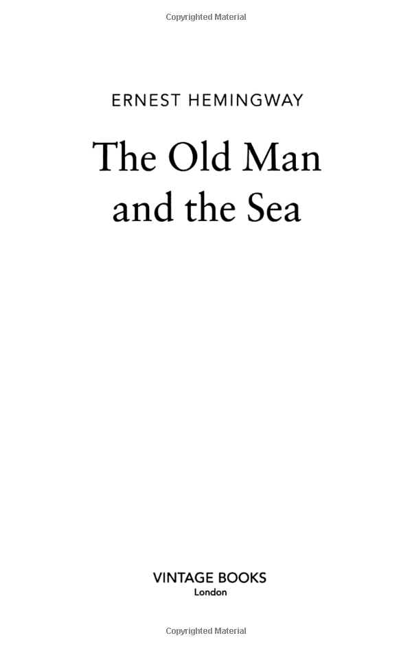 The Old Man And The Sea