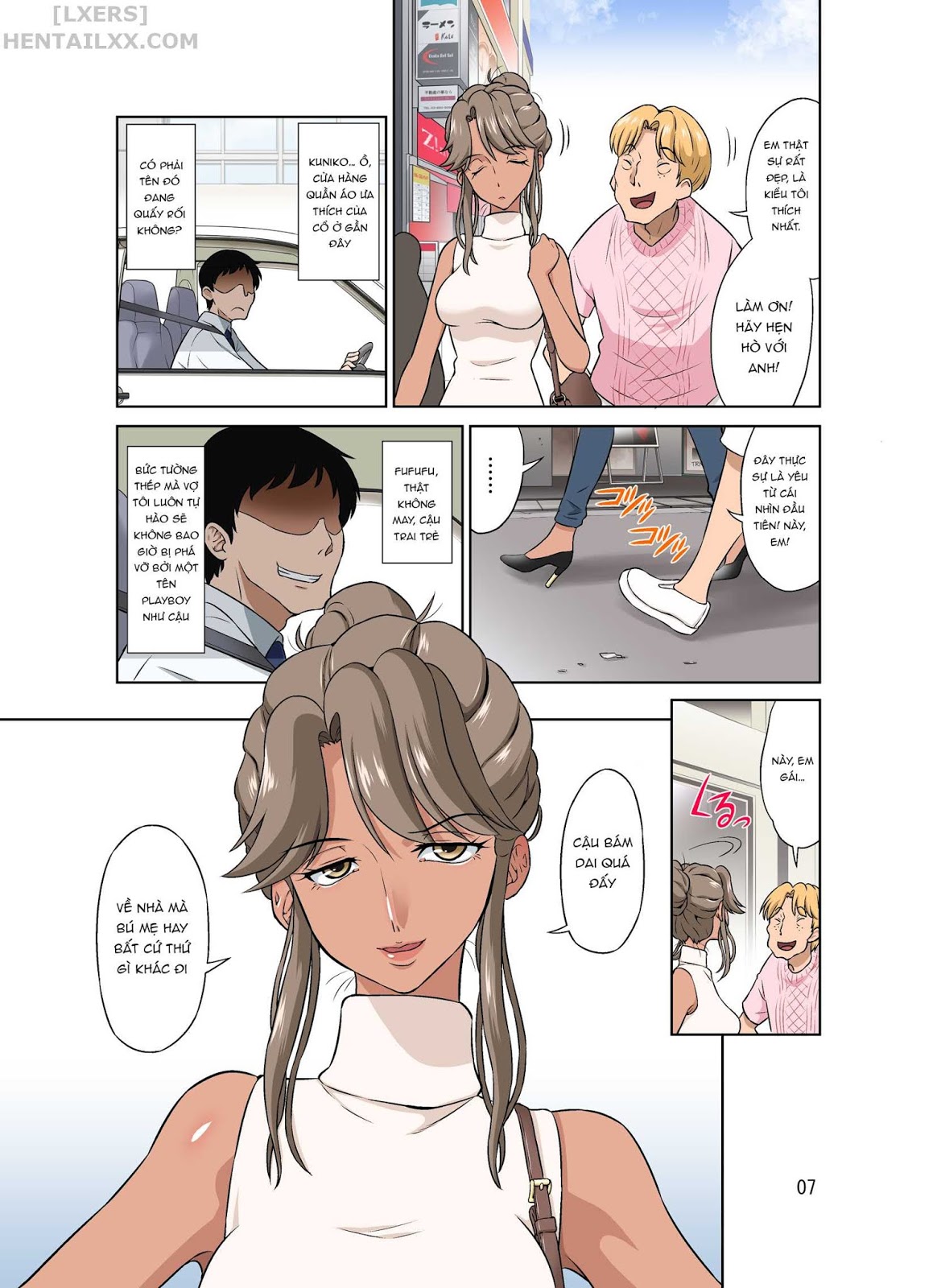 tôi đi công tác, còn vợ tôi thì ntr chapter 0 7