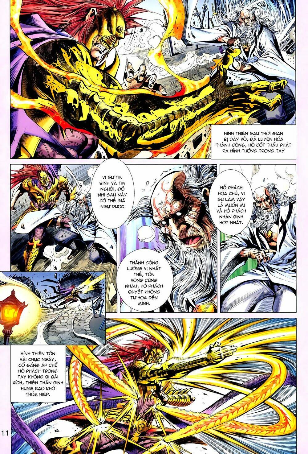 thần binh vấn thiên chapter 9 11