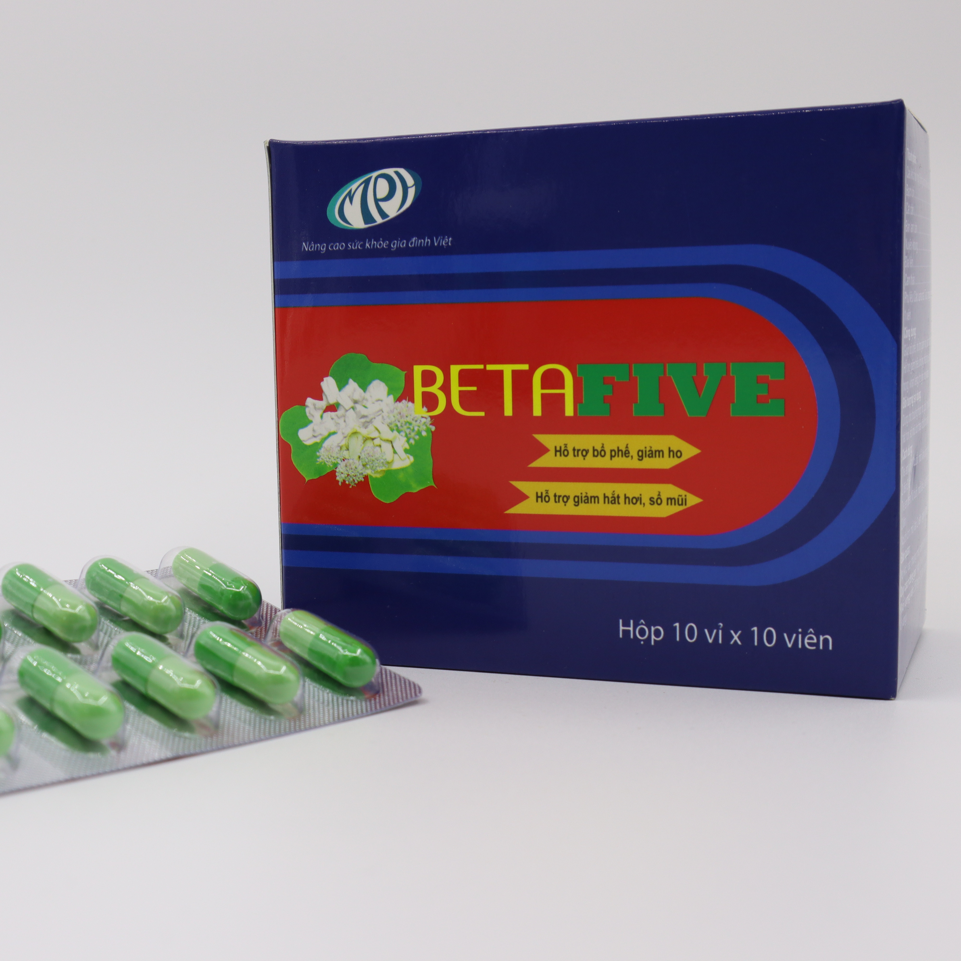 Viên uống cảm cúm Betafive - Chính hãng
