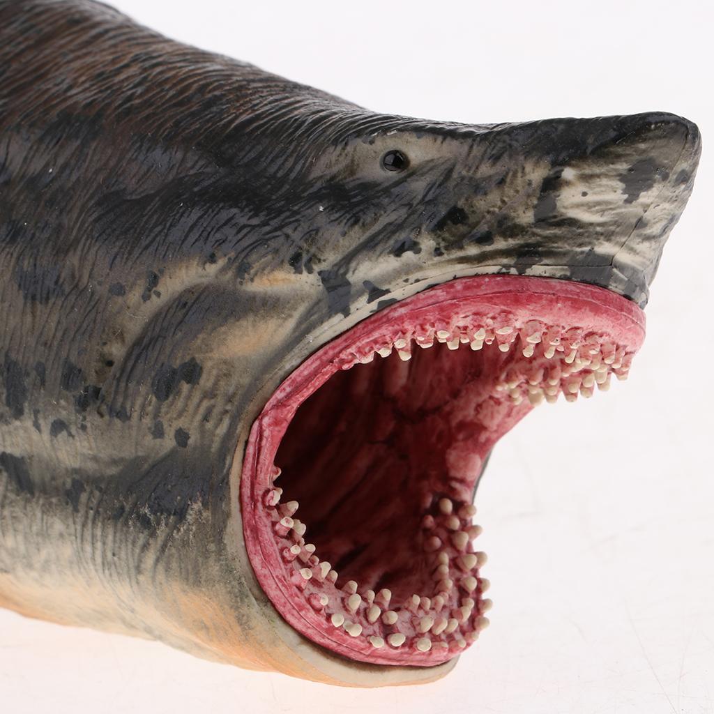 Simulation Shark Figurine Toy Animal Model Home Desk Ornaments Kids Toy