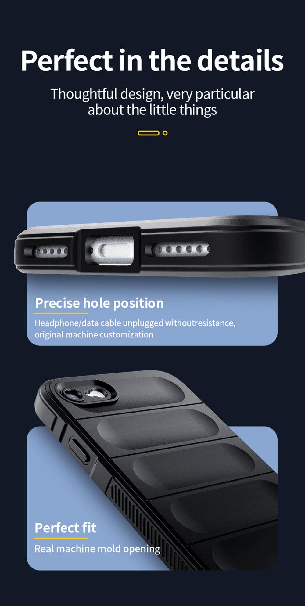 Ốp lưng cho iPhone 6 6s 7 8 Plus SE2 SE3 Mềm Chống Sốc kiểu Insta Chống Trượt Bảo Vệ Toàn Diện