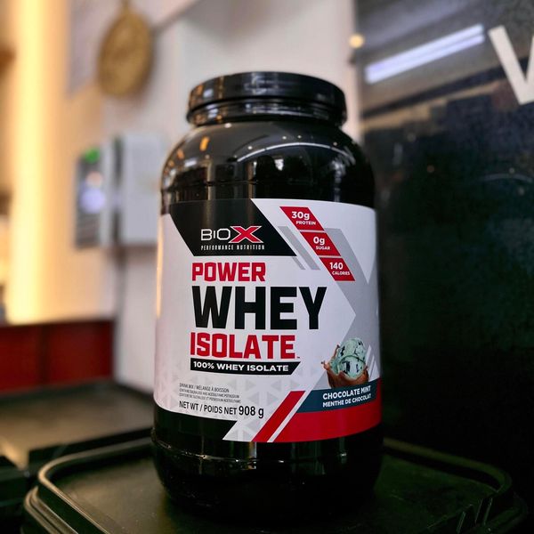 [TẶNG MADNESS MUTANT] Sữa Tăng Cơ Power Whey Isolate BioX Hộp 908g