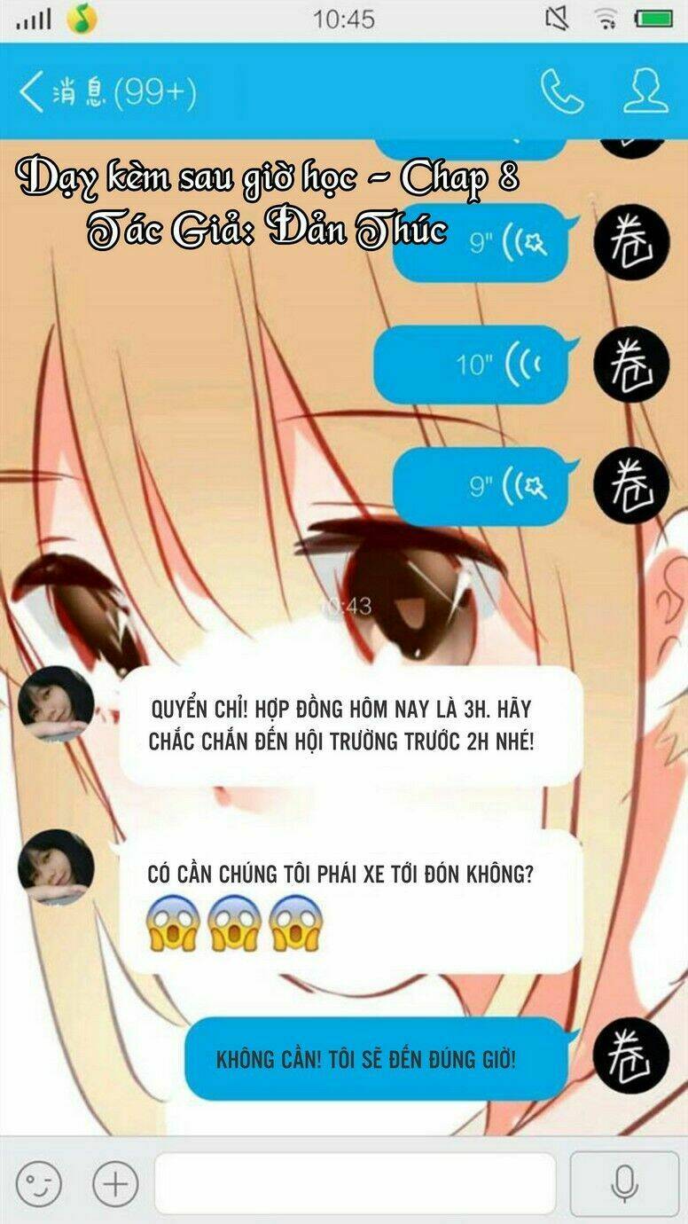 dạy kèm sau giờ học chapter 8 1