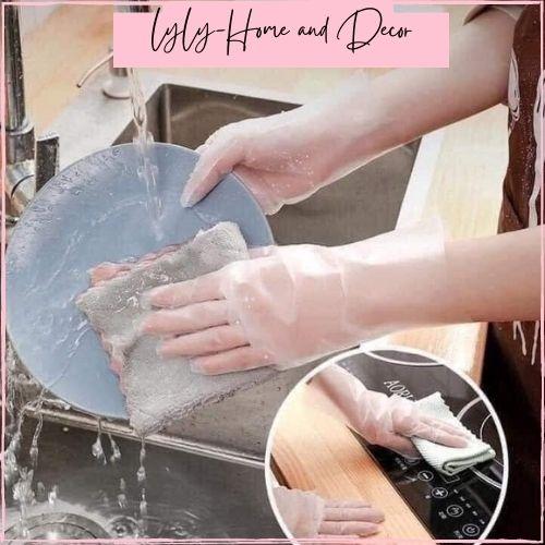 Găng tay Victoria dai, bền bỉ, nấu ăn tiện lợn, Hộp găng tay cao su 100 chiếc an toàn khi sử dụng-Lyly