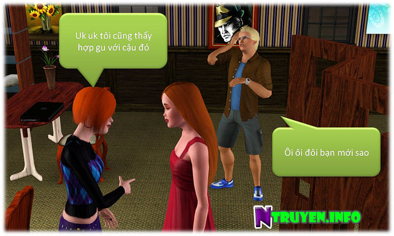 truyện sims - bí mật màu xanh chapter 2 28