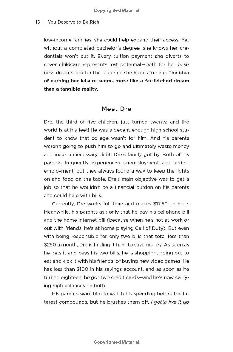 Sách ngoại văn: You Deserve to Be Rich - Master the Inner Game of Wealth and Claim Your Future