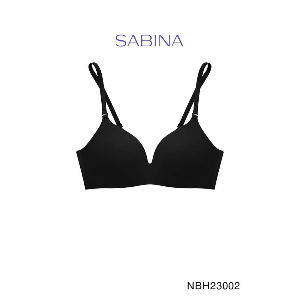 Áo Lót Không Bản Dây Lưng Không Viền May Mút Dày Vừa Màu Trơn Soft Doomm By Sabina NBH23002