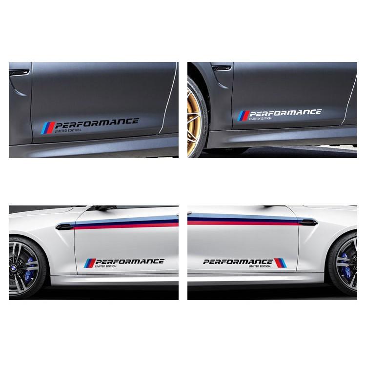 Dải Tem Chữ Performance Trang Trí 2 Sườn Xe ô Tô Ms-281