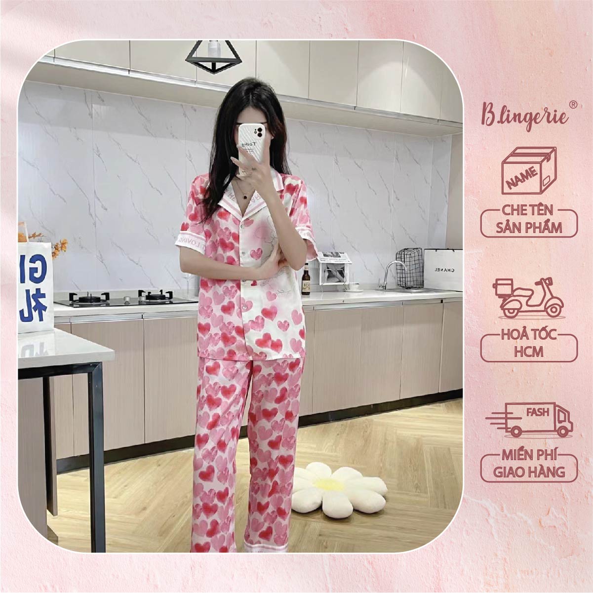 Đồ Ngủ Pijama Nữ Ngọt Ngào - B.Lingerie