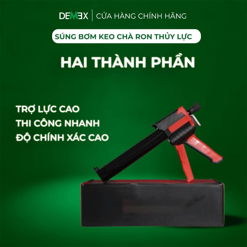 Súng Bơm Keo Thủy Lực 2 Thành Phần DEMEX