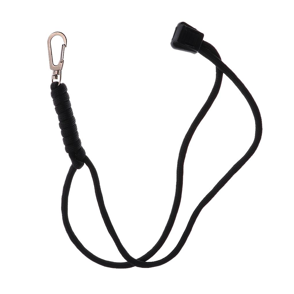 Outdoor Camping Survival Parachute Cord Paracord Lanyard keychain with Clip