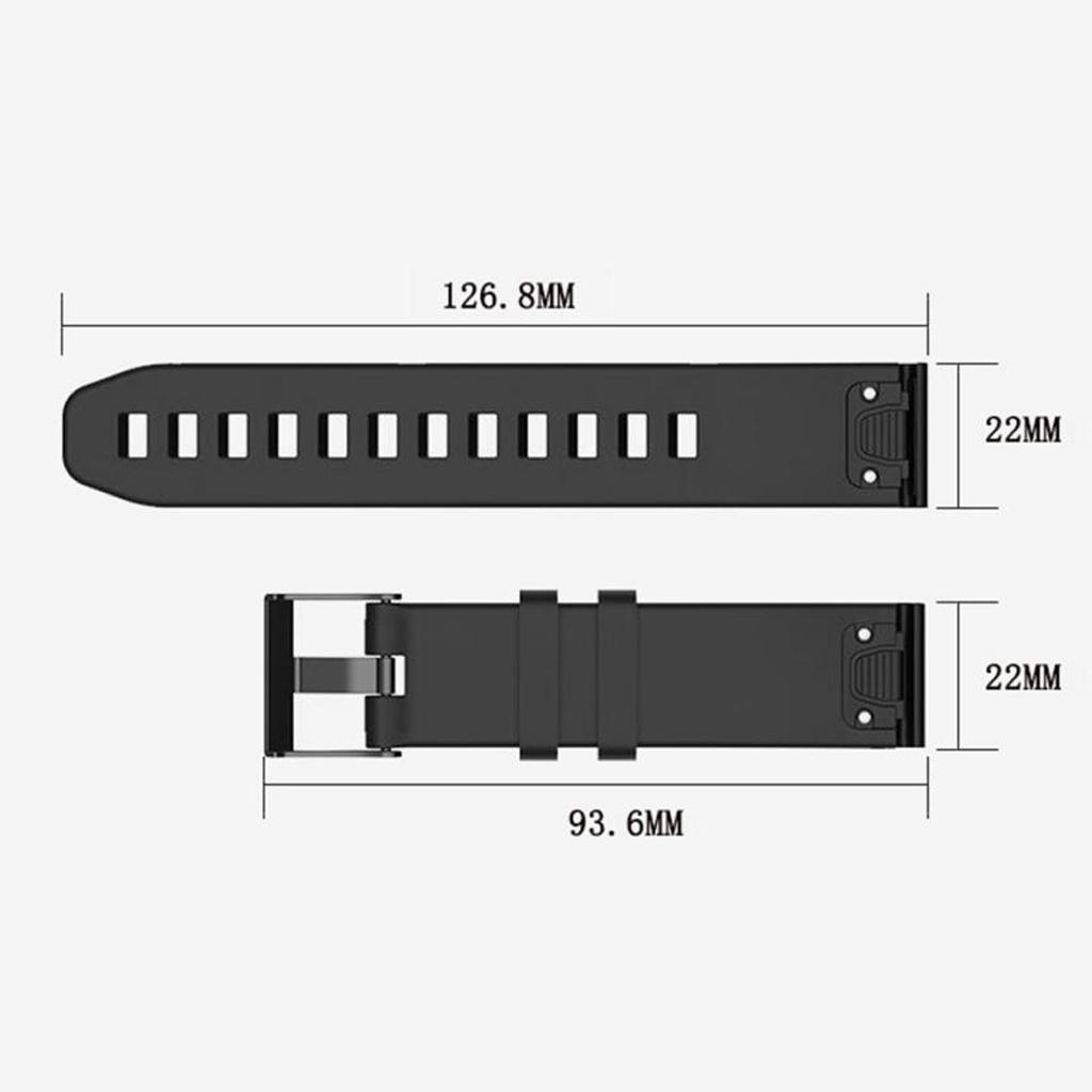 Soft Silicone Replacement Wristband Watch Band Bracelet Strap For Garmin Fenix 5 For Smart Watch 22mm Wrist Band Strap