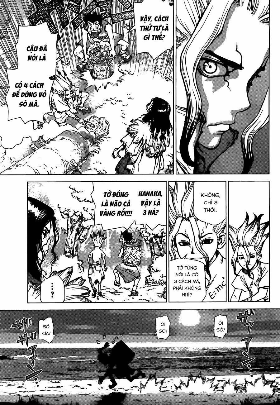 dr.stone - hồi sinh thế giới chapter 4 15