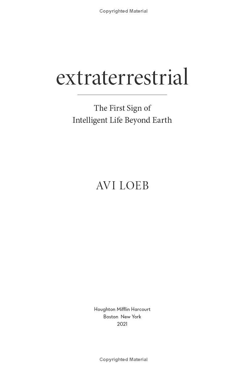Sách ngoại văn: Extraterrestrial: The First Sign Of Intelligent Life Beyond Earth