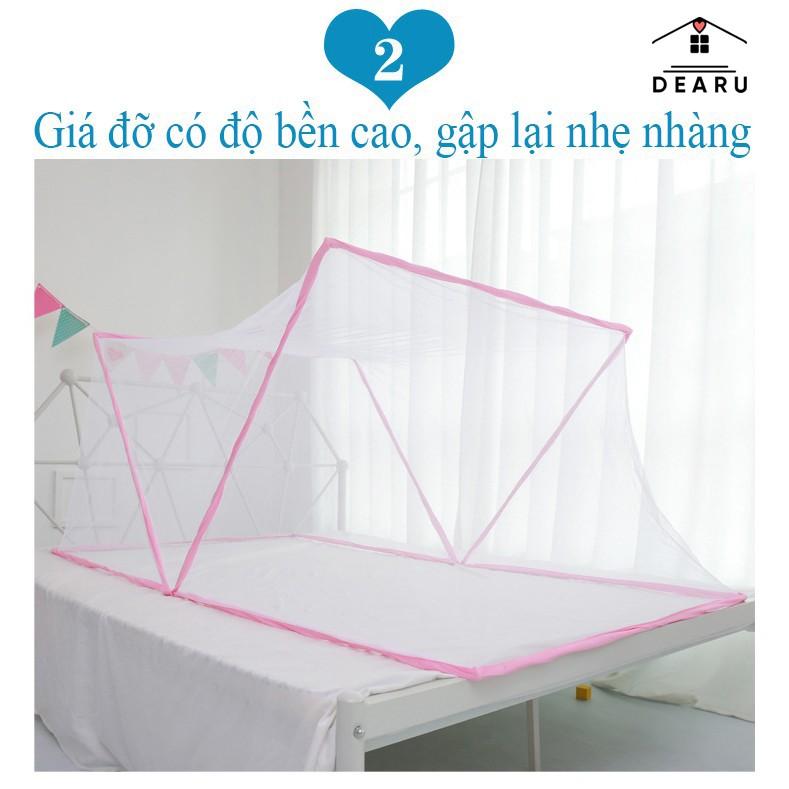 Màn Lưới Chống Muỗi Gấp Gọn Tiện Dụng Cho Người Lớn Và Trẻ Em, Màn Gấp Gọn Thông Minh