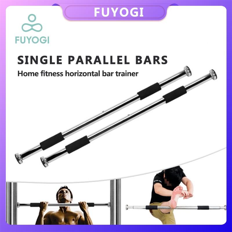 Indoor Horizontal Bar Multi-function Door Frame Horizontal Bar Pull-ups Fitness Bar Horizontal Bar Indoor Door Single Parallel Bar Door Frame Wall Fitness Device Indoor Hanging Horizontal Bar Sports And Fitness Equipment