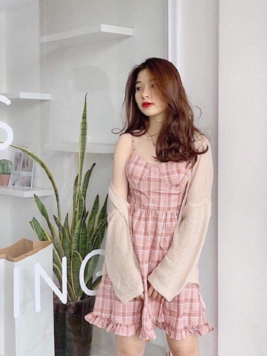 Áo khoác len mỏng, khoác cardigan nhẹ mặc với áo dài, đầm