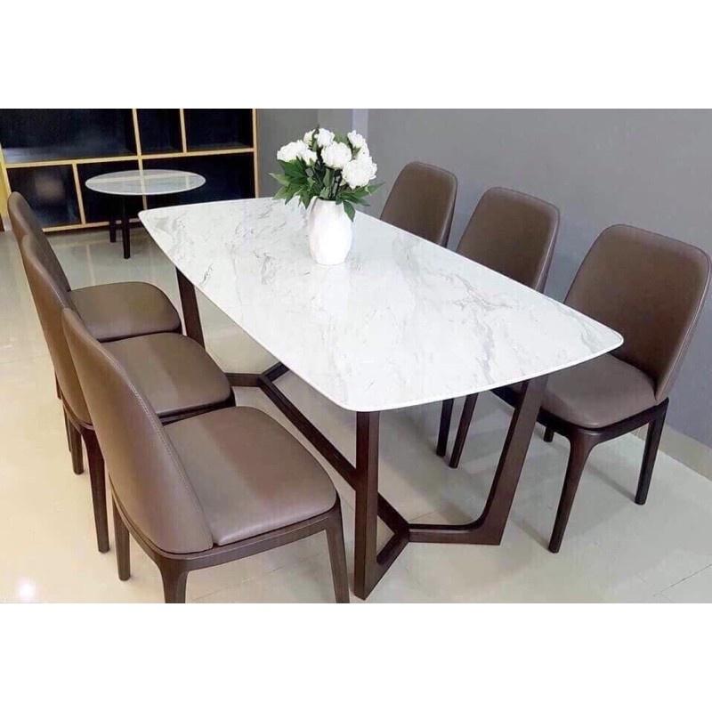 Bàn ăn concorde mặt đá