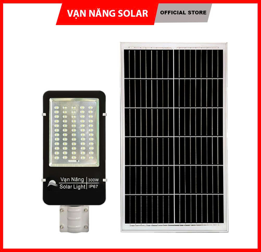 ĐÈN ĐƯỜNG NĂNG LƯỢNG MẶT TRỜI VẠN NĂNG SOLAR 300w