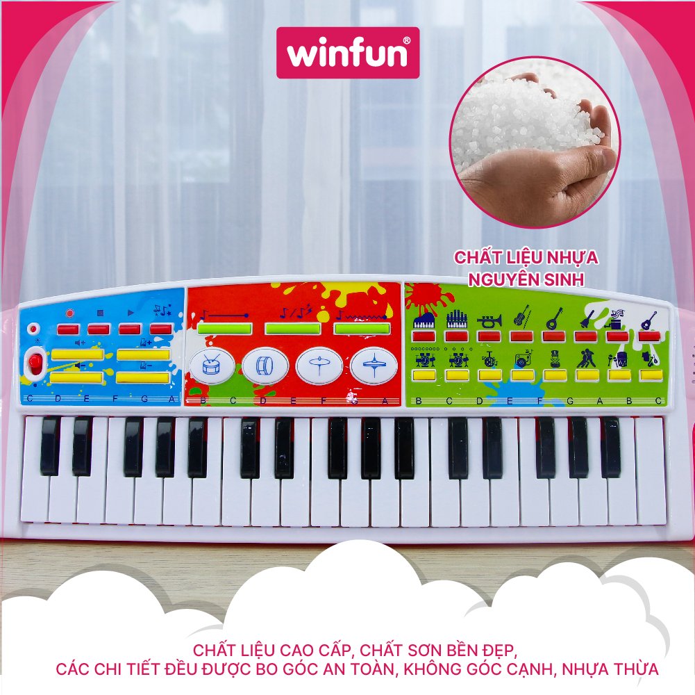 Đàn Beat Bop vui nhộn Winfun 2509 - đồ chơi phát triển năng khiếu cho bé