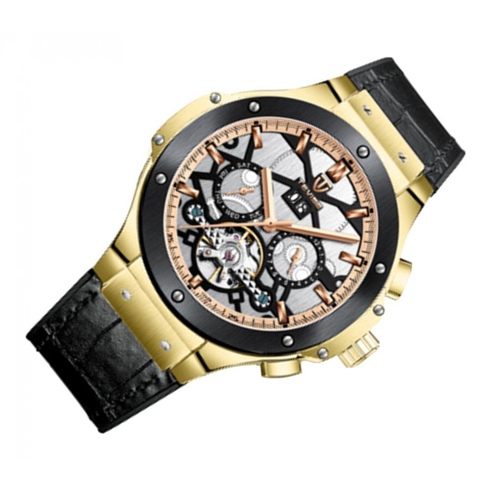 Mens Mechanical Automatic Wristwatch -waterproof