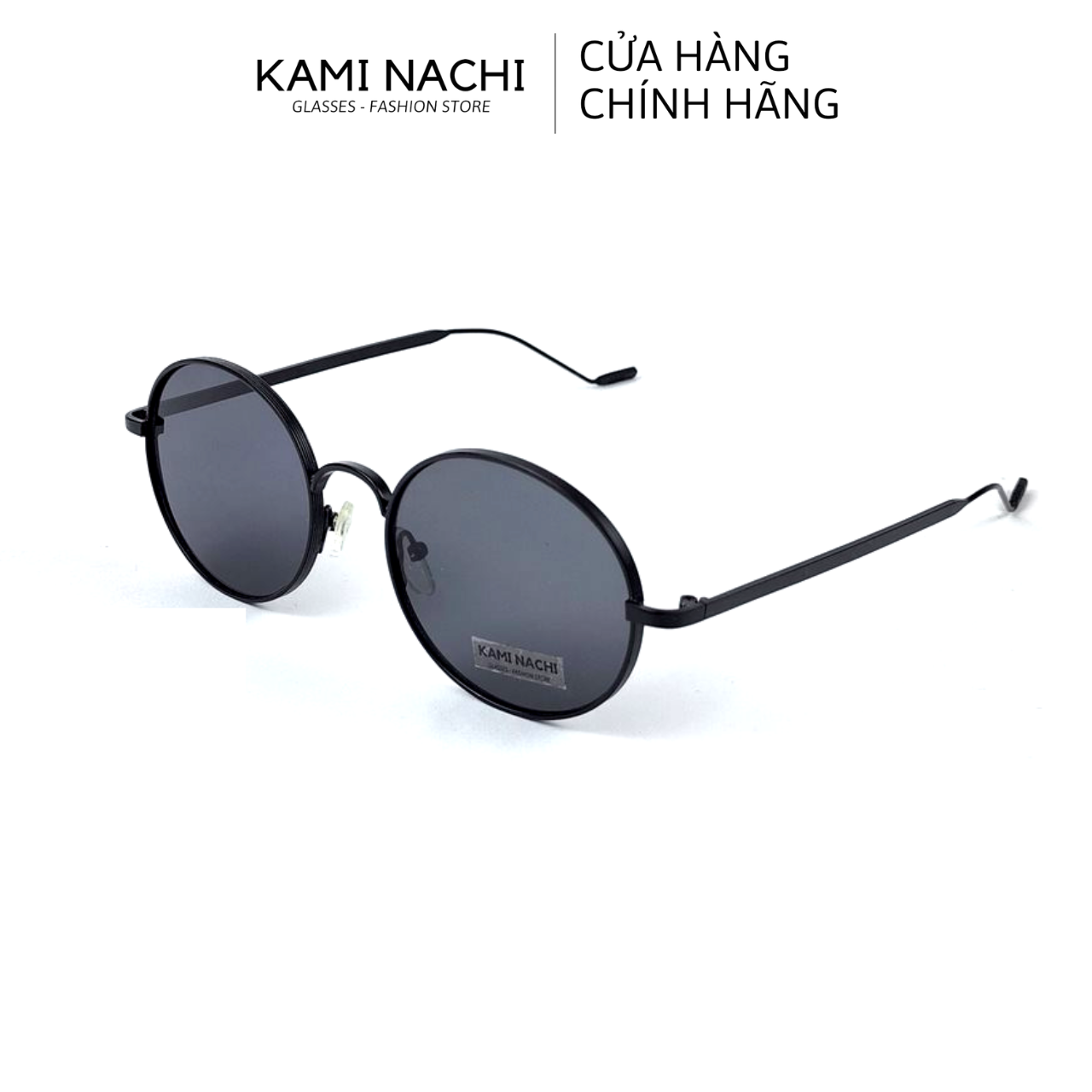 Kính mát ngố tàu thời trang nam nữ KAMI NACHI, tròng kính chống lóa, chống chói, phong cách Unisex 9070