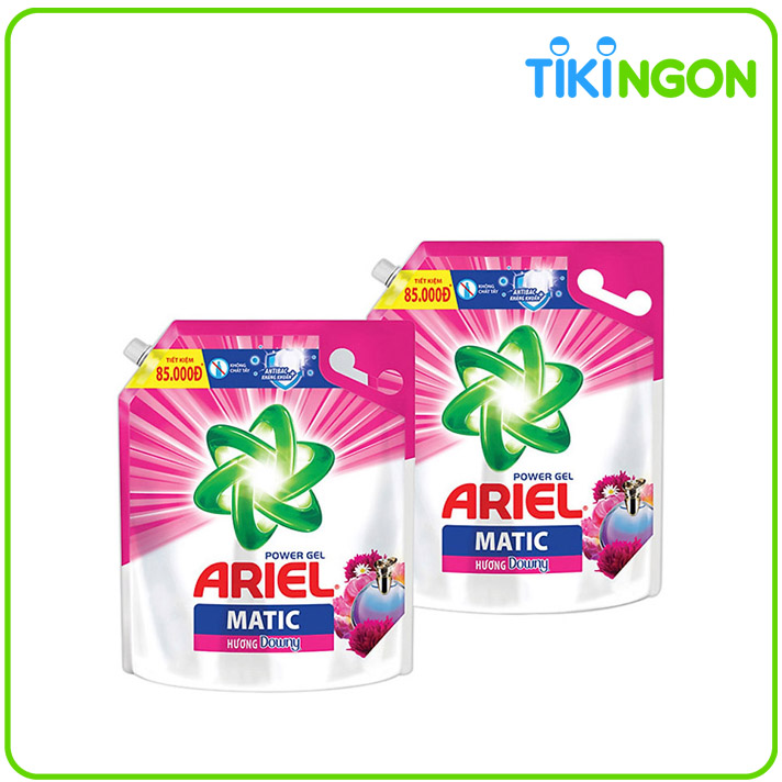 Combo 2 Nước Giặt Ariel Matic Hương Downy 3.2kg