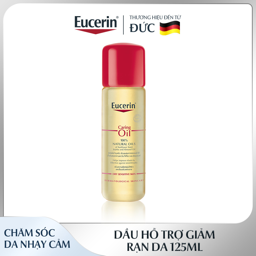 Dầu dưỡng giảm rạn da Eucerin Natural Caring Oil 125ml