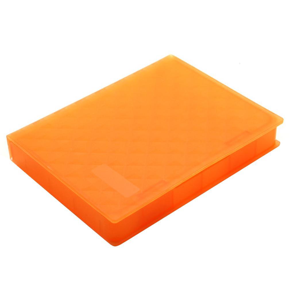 2Pcs 2.5inch SATA HDD External Case Enclosure HDD Hard Drive Disk Box