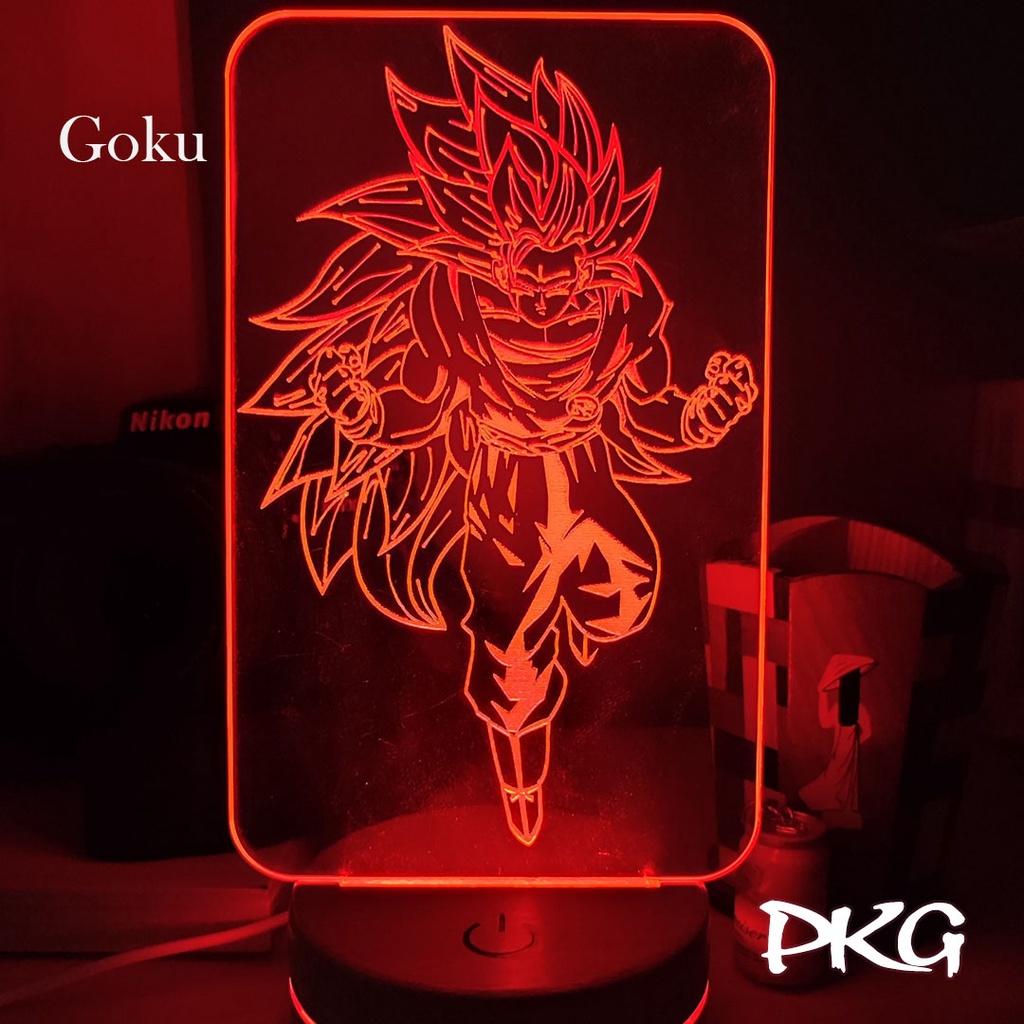 Đèn Ngủ Led 3D Goku Nhân Vật Anime Phát Sáng 16 Màu Cảm Ứng Có Điều Khiển  Từ Xa - Chỉ Tấm Hình Goku | Đèn Ngủ Led 3D Trang Trí Delado | Tiki
