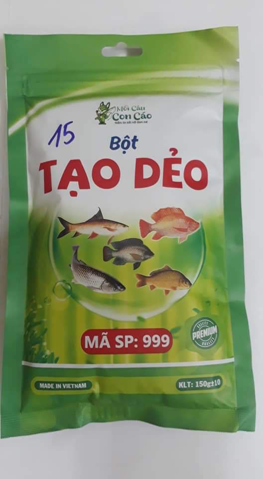 2 gói BỘT TẠO DẺO mã SP 999 _ Hãng Mồi Câu Phú Thành