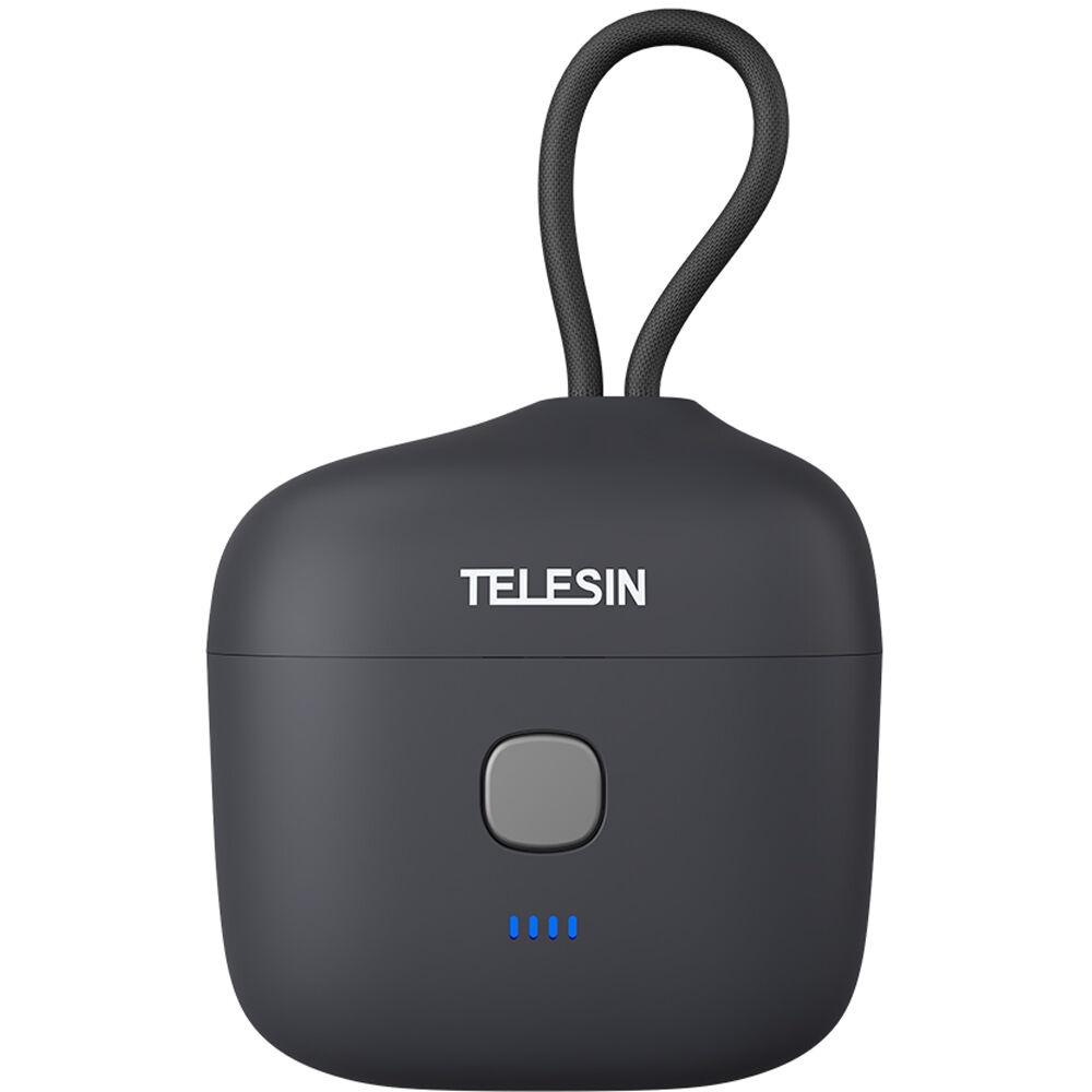 Hộp Sạc Telesin Cho Microphone RODE Wireless GO &amp; GO II (Hàng Chính Hãng)