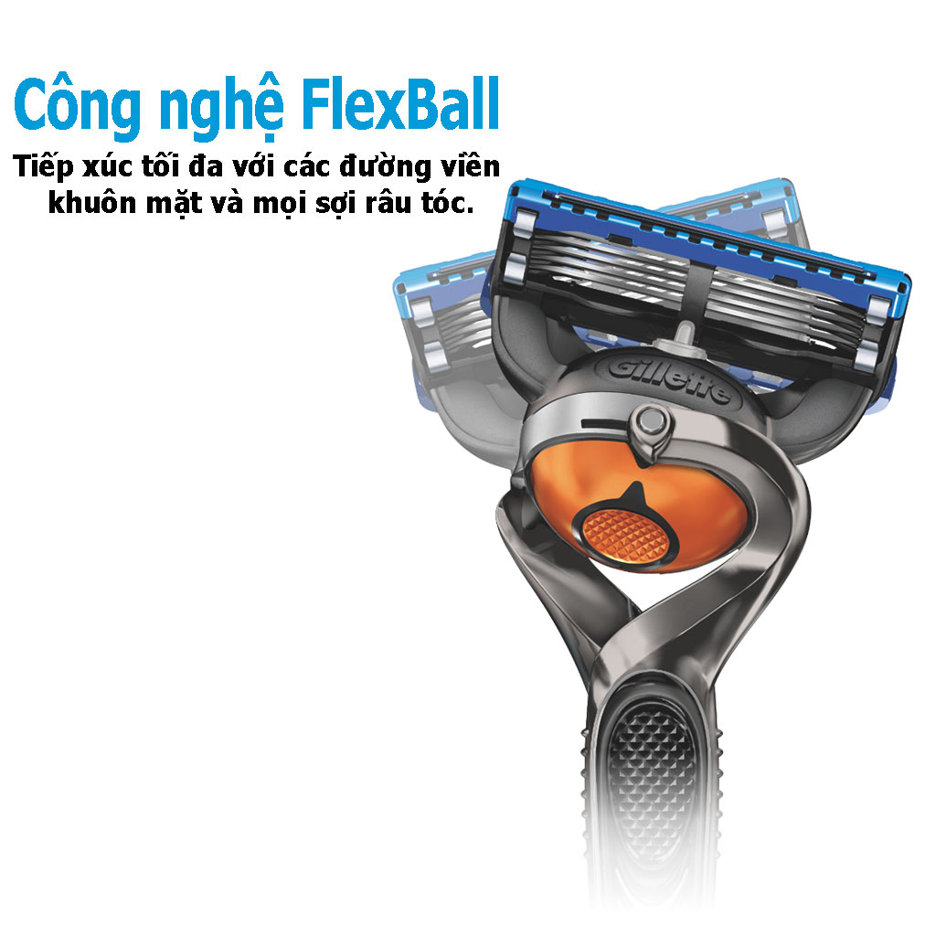 Dao Cạo Râu GILLETTE Fusion5 Proglide công nghệ FlexBall