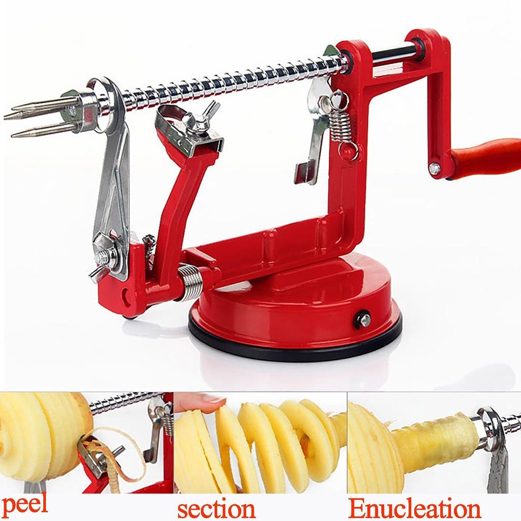 Home DIY Cutter Apple Potato Fruit Machine Peeler Peeling Slice Kitchen Tool Hand-Cranked Clipping Fruit Vegetable Cutter Tools