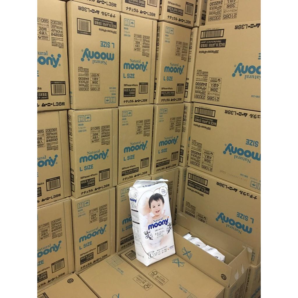Bỉm dán Moony Natural M46