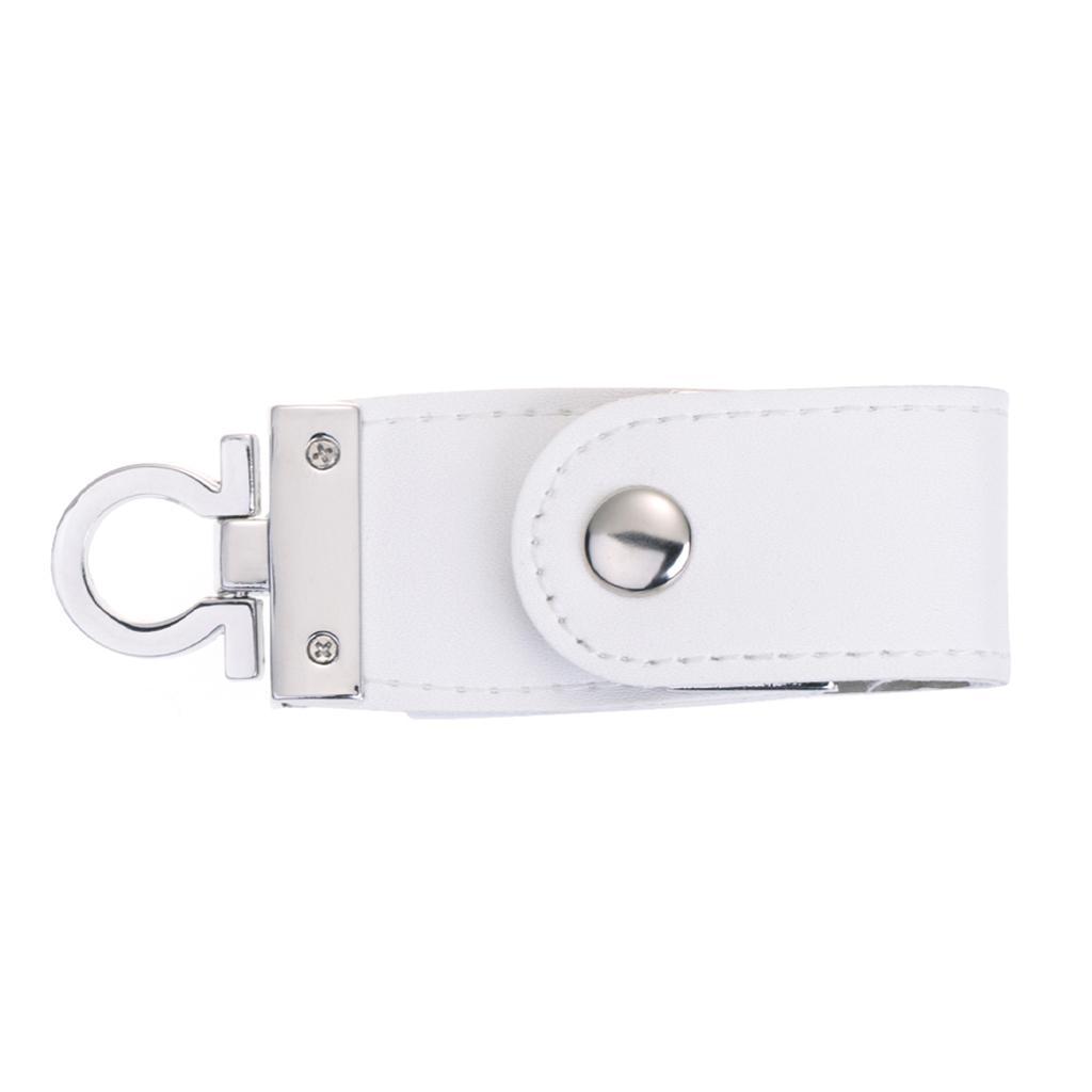 USB 2.0 PU Leather Flash Drive Data Memory Stick U Disk for Laptop