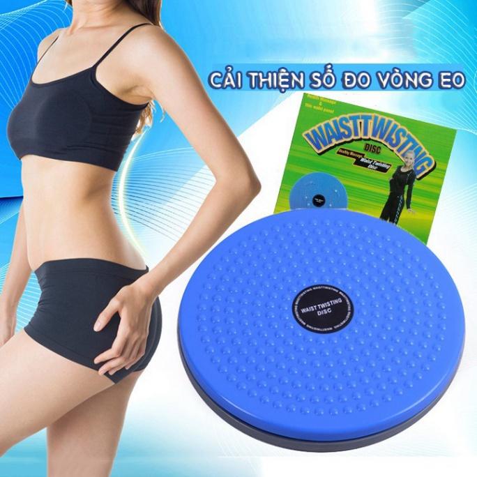 Bàn Xoay Eo 360 Độ Tập Bụng - Đĩa Xoay Cơ Eo Tại Nhà - Waist Twisting