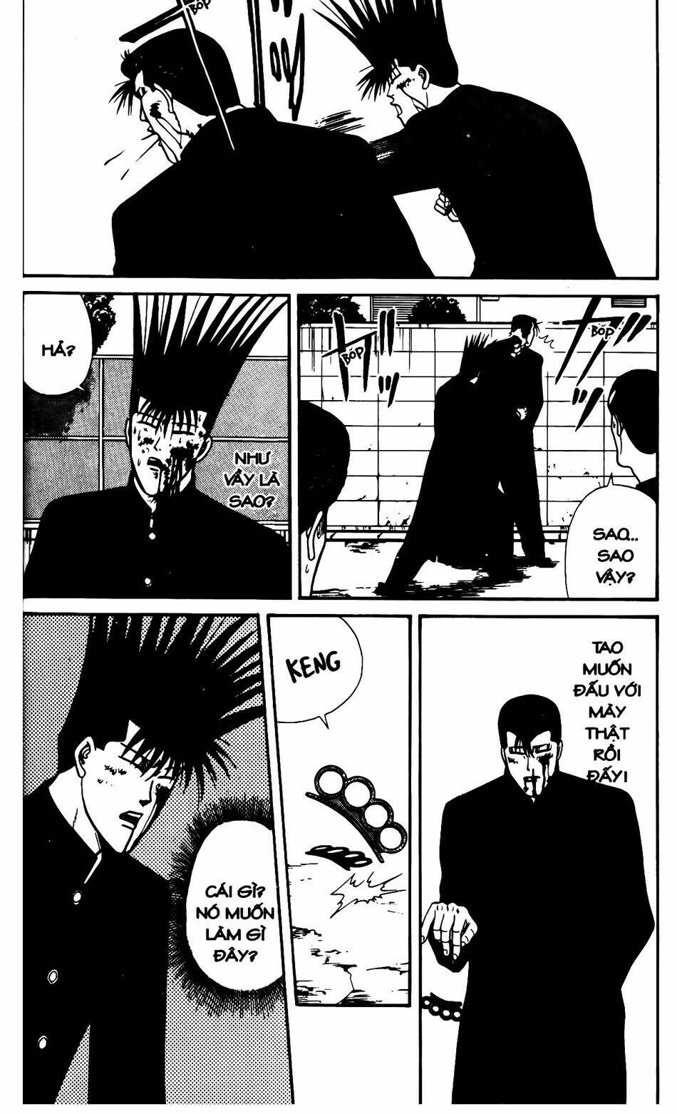 kyou kara ore wa - cặp bài trùng chapter 142 15