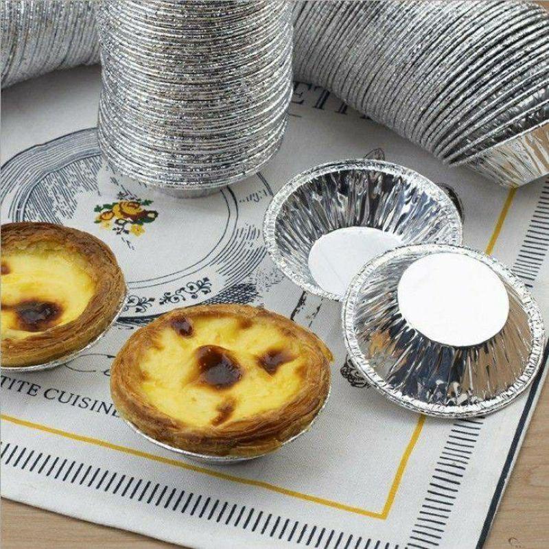 CHÉN GIÁY BẠC Dùng Làm Bánh , Nướng Đồ Ăn Tiện Lợi