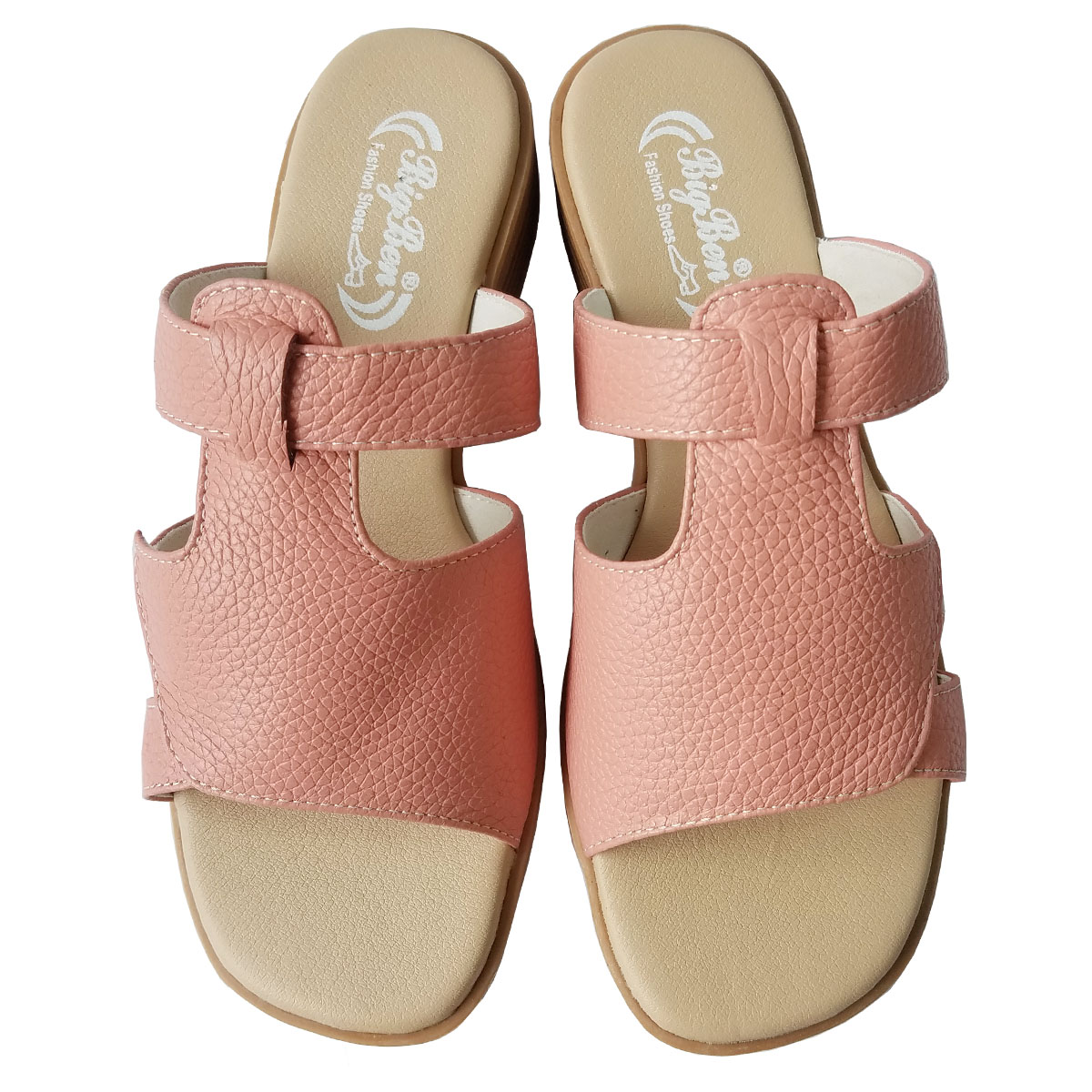 Dép Cao Gót Nữ BIGGBEN Da Bò Cao 5 Phân DCG113