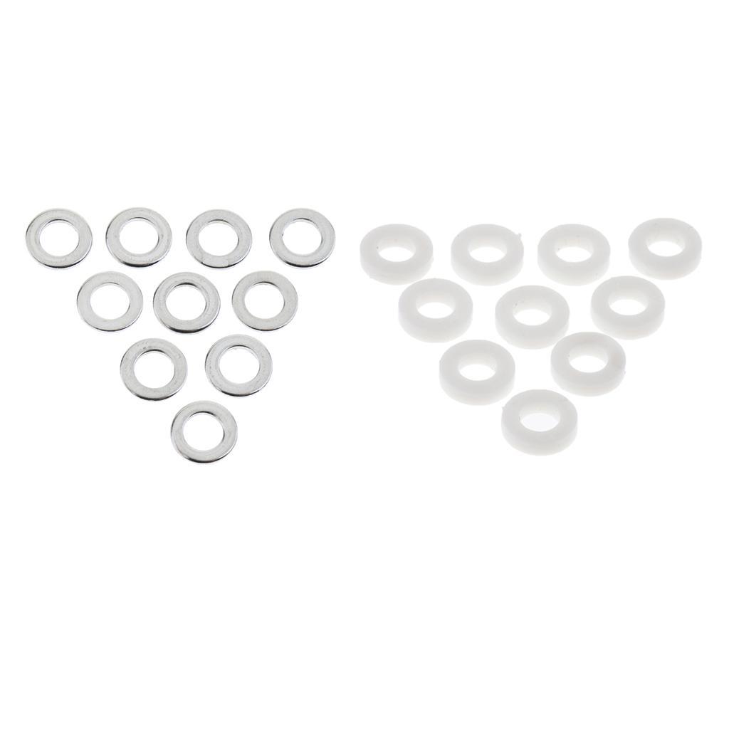 3-7pack 10 Pieces Drum Screw Gasket Percussion Instrument Parts Iron