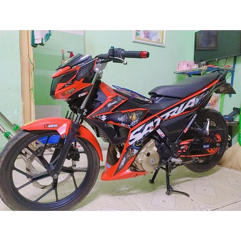 Tem rời dành cho xe Satria Fi tổ ong