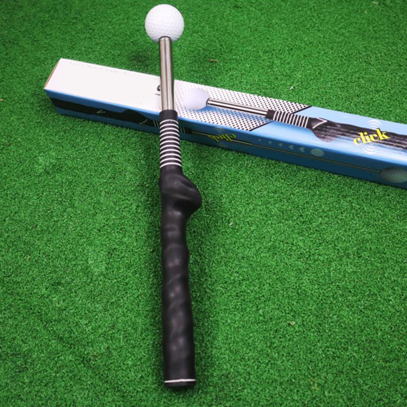 Telescopic Warm up Stick Practice Golf Swing Trainer Aid for Flexibility