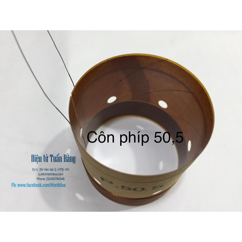 Côn loa bass 50,5 2 lớp phíp