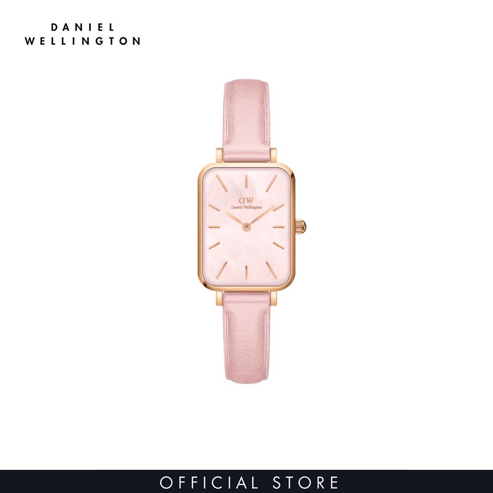 Đồng hồ Nữ Daniel Wellington Dây Da - Quadro 20X26MM DW00100636