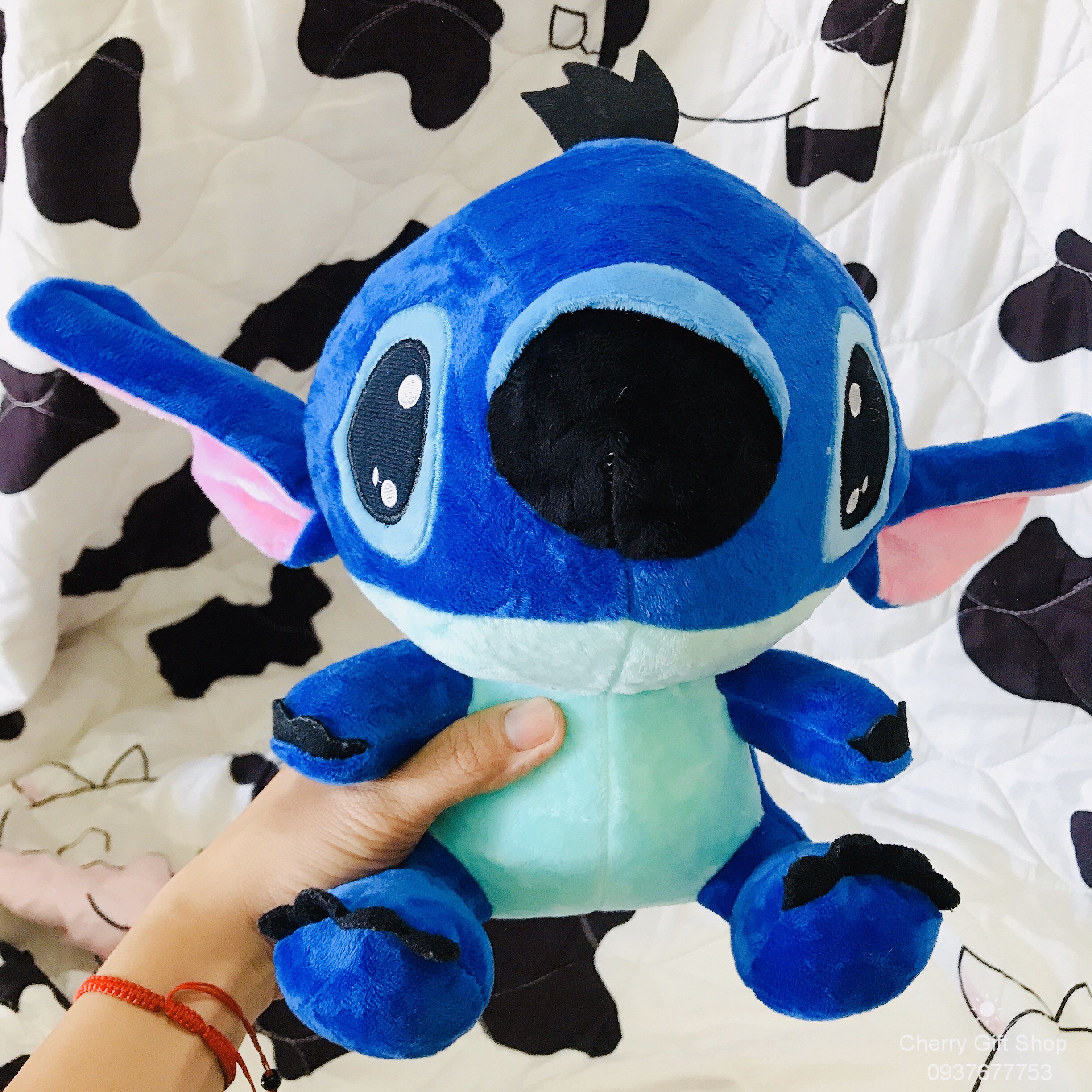 Gấu Bông STICH Siêu Dễ Thương Size 30cm Vải Nhung Cực Xịn - Ảnh Thật Shop Chụp