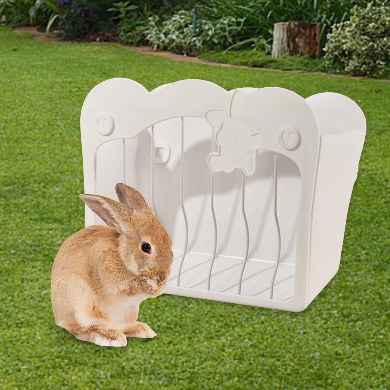 Rabbit Hay Feeder Bunny Hay Holder Storage Less Wasted Guinea Pig Hay Feeder