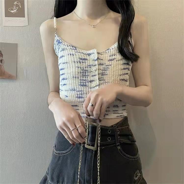 Áo 2 dây đi biển, áo hai dây croptop  kiểu áo ống màu sắc thời trang phong cách Hàn Quốc cho nữ